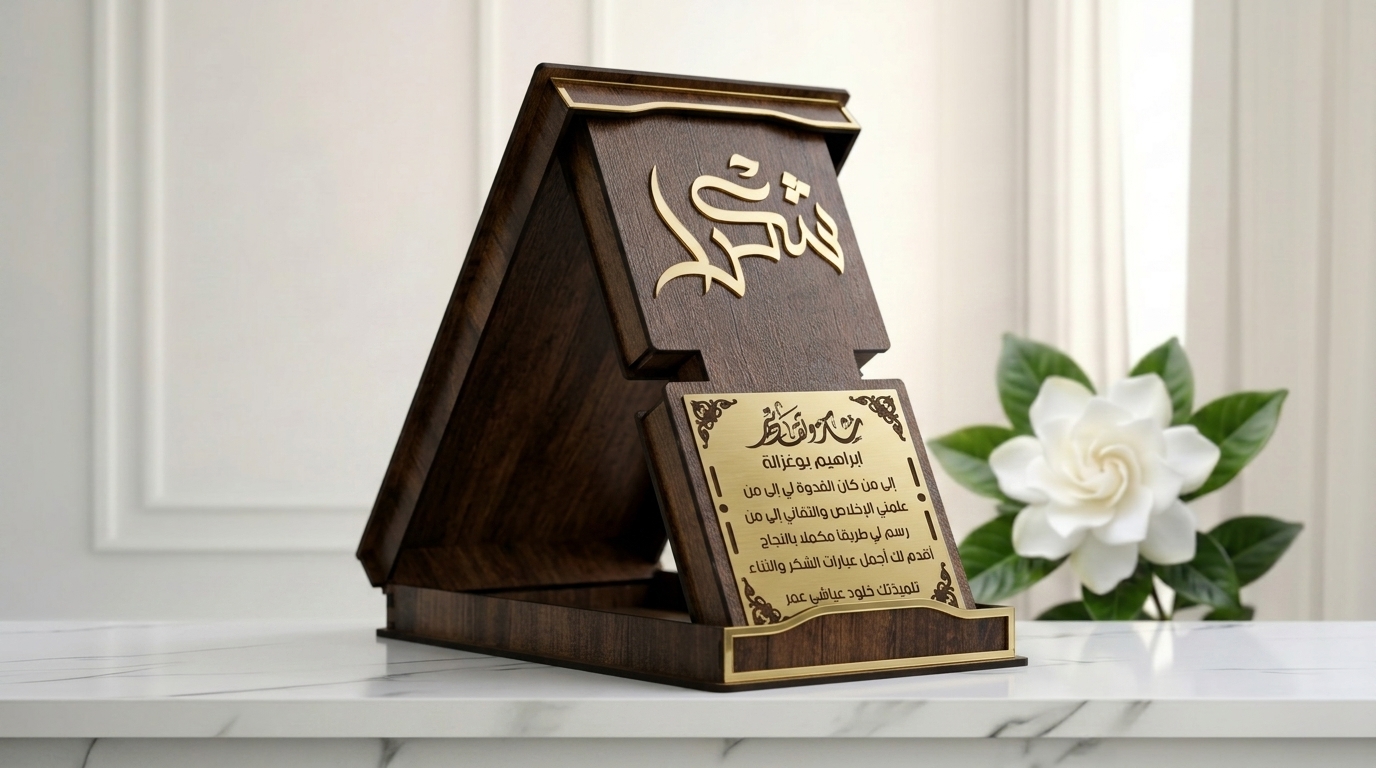 وسام مع صندوق